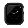 WITHit - Protective Glass Cover with Integrated Black Bumper for Apple Watch (44mm) - Clear