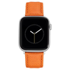 WITHit - Men's Lizard Grain Pattern Leather Band for Apple Watch 42/44/45/Ultra (49mm) - Orange