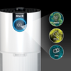 Shark Clean Sense Air Purifier with Odor Neutralizer Technology, HEPA Filter, 500 sq. ft. - White