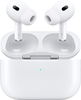 Apple - Geek Squad Certified Refurbished AirPods Pro (2nd generation) with MagSafe Case (USB‑C) - White