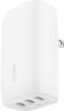 Belkin - 3 Port USB-C® Wall Charger with PPS 67W - White
