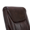 La-Z-Boy - Big & Tall Bonded Leather Executive Chair - Coffee Brown