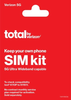 Total by Verizon - Keep Your Own Phone SIM Card Kit - Multi