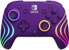 PDP - Afterglow Wave Wireless Controller: Purple For Nintendo Switch, Nintendo Switch - OLED Model - Purple