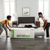 GhostBed 12” Hybrid Innerspring & Gel Memory Foam Mattress Queen - White