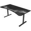 Arozzi - Arena Ultrawide Curved Gaming Desk - Gunmetal Galazy