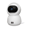 Night Owl - Indoor Wi-Fi IP Plug In 3MP Deterrence Camera with Pan, Tilt and 2-Way Audio - White