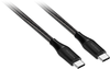 Insignia™ - 10’ 60W USB-C to USB-C Charge-and-Sync Braided Cable - Black