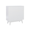 Linon Home Décor - Rosita Three-Shelf Bookcase - White