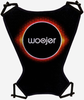Woojer - Vest 3 - Washable Lining Eclipse - Black and Red