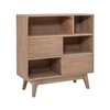 Linon Home Décor - Rosita Three-Shelf Bookcase - Natural