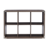 Linon Home Décor - Chabis 6-Cubby Storage Cabinet, Grey - Gray