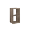 Linon Home Décor - Chabis 2-Cubby Storage Cabinet, Grey - Gray