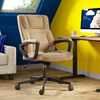 Serta - Hannah Upholstered Executive Office Chair - Soft Plush - Beige