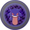 PopSockets - MagSafe Round PopGrip Cell Phone Grip & Stand, with Adapter Ring - Glow in the Dark Ghost Gengar Pokemon