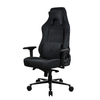 Arozzi - Vernazza Series Top-Tier Premium XL Supersoft Upholstery Fabric Gaming Chair - Pure Black