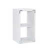 Linon Home Décor - Chabis 2-Cubby Storage Cabinet - White