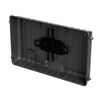 Storm Shell - Deluxe Weatherproof 65” Outdoor TV Enclosure - Black