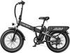 Heybike - Mars 2.0 Foldable E-bike w/ 45mi Max Operating Range & 28 mph Max Speed - Black