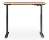 Serta - Creativity Electric Height Adjustable Standing Desk - Light Brown