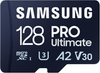SAMSUNG PRO Ultimate + Reader 128GB microSDXC Memory Card, Up-to 200 MB/s, UHS-I, C10, U3,  V30, A2