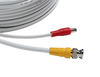 Lorex - 120’ 4K In-wall RG59 to RG59 BNC Video/Power UL CM Cable with Fire-Resistant - White