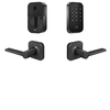 Yale - Assure 2 Valdosta Lever Smart Lock Wi-Fi Replacement Deadbolt with Keypad and App Access - Black Suede