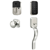 Yale - Assure 2 Ridgefield Handle Smart Lock Wi-Fi Replacement Deadbolt with Keypad and App Access - Satin Nickel
