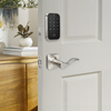 Yale - Assure 2 Norwood Lever Smart Lock Wi-Fi Replacement Deadbolt with Keypad and App Access - Satin Nickel