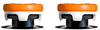 KontrolFreek - Sports Omni Thumbsticks, Xbox - Orange/White