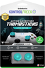 KontrolFreek - Action Lotus Thumbsticks, Xbox - Teal/Clear