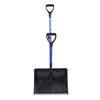 Snow Joe SJ-SHLV01 Shovelution Strain-Reducing Snow Shovel - Blue