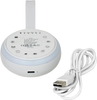 Yogasleep Hushh®+ Sound Machine, Night Light & Wireless Speaker - White