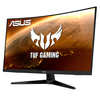 ASUS - TUF Gaming 31.5" VA Curved FHD Freesync Premium Gaming Monitor (HDMI, VGA) - Black