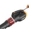 WORX - 12 Amp TURBINE 600 Electric Leaf Blower - Black