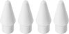 Insignia™ - Replacement Tips for Apple Pencil 1st, 2nd and 3rd Generation (4-Pack) - White