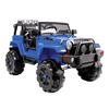 Snow Joe - 24-Volt Ride-On Kids Truck W/ Parental Remote and Snow Plow - Blue