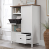 Sauder - Storage Cabinet with File Drawers - White