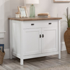 Sauder - 2-Door Library Storage Cabinet in - White