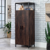 Sauder - 2-Door Storage Cabinet in Rich Walnut - Rich Walnut™