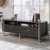 Sauder - Walter Heights Credenza Bw - Blade Walnut