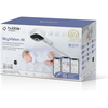Hubble Connected - SkyVision AI-Enhanced Smart Camera Baby Monitor with Secure Wi-Fi Connection, Crib Mount, and Covered Face Alert - White