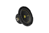 KICKER - CompC 8" Dual-Voice-Coil 4-Ohm Subwoofer - Black