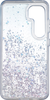 Insignia™ - Hard-Shell Case for Samsung Galaxy S24 - Glitter Gradient (Clear)