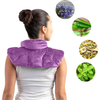 Sharper Image - Neck and Shoulder Massage Body Wrap - Purple