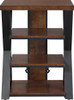 Whalen Furniture - Tower Stand for TVs Up to 32" - Medium Brown Cherry