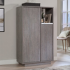 Sauder - Contemporary Storage Cabinet in Ashen Oak - Ashen Oak™