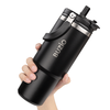 Buzio - 30oz Tumbler water bottle with Handle - Black