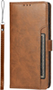 SaharaCase - Folio Wallet Case for Samsung Galaxy S24 Ultra - Brown