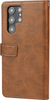 SaharaCase - Folio Wallet Case for Samsung Galaxy S24 Ultra - Brown